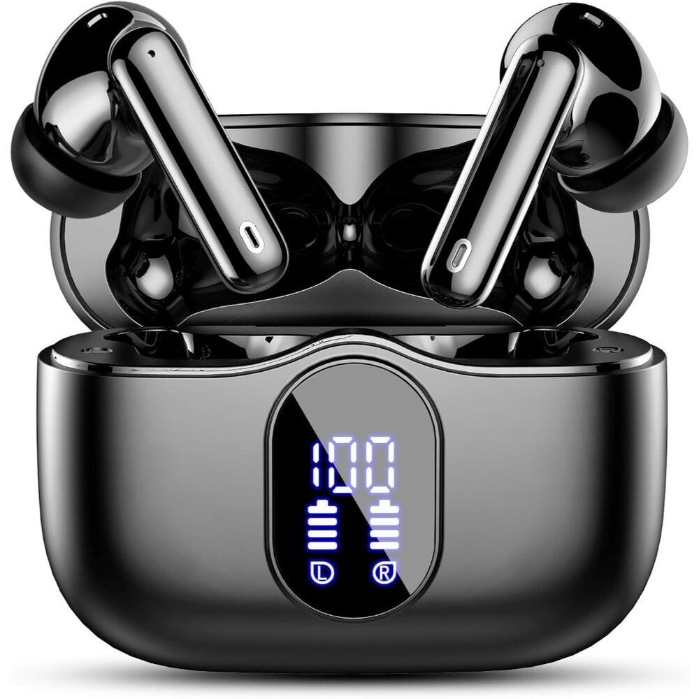 Wireless Bluetooth Headphones with Noise Cancelling Mic